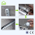 Galvanized steel ground anchor